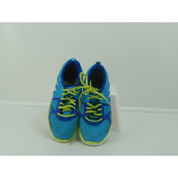 ASICS Sustain Athletic Running Shoe Size 7.5 Womens Turquoise Blue Lime Sneakers - Picture 2 of 10